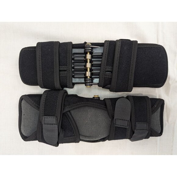 VS Joint Support Knee Pads Knee Stabilizer Rebound Spring Black Set of 2 - Picture 8 of 11